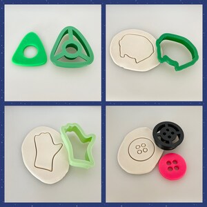 Coraline Inspired Cookie Cutter Set image 4