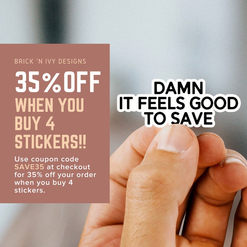 Happy Pig sticker cute car decal laptop decal animal stickers cute decals, piglet sticker, baby pig sticker image 4