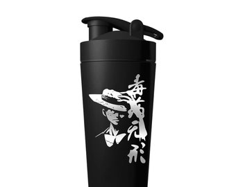 Luffy Shaker (ONE PIECE) - Stainless steel shaker - laser engraved - 750ml