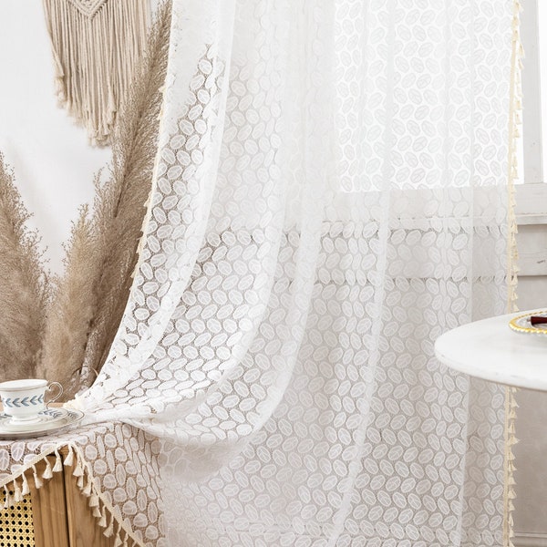 Boho Window Curtains - Etsy
