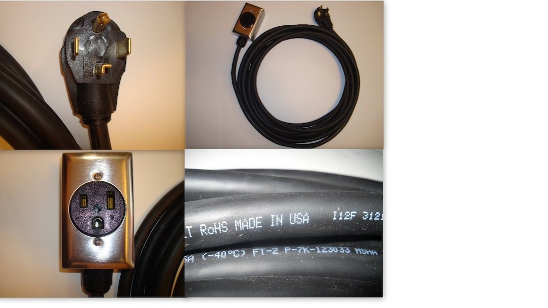 Extension Cord Welder Dryer 1430P 650R 40 Feets 3prong Etsy