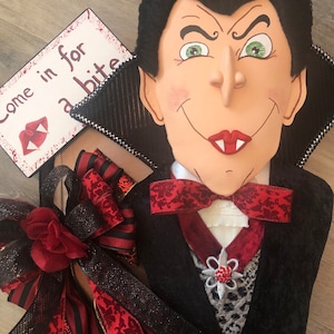 Dracula wall/door hanger