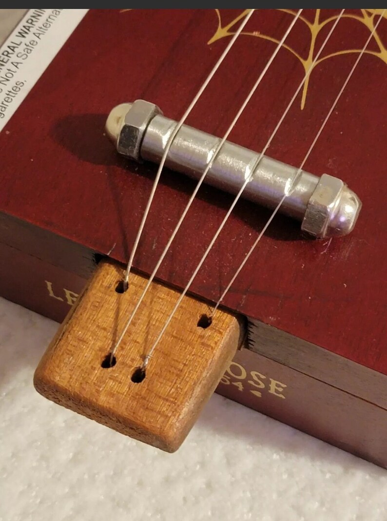 Acoustic Cigar Box Guitar Etsy