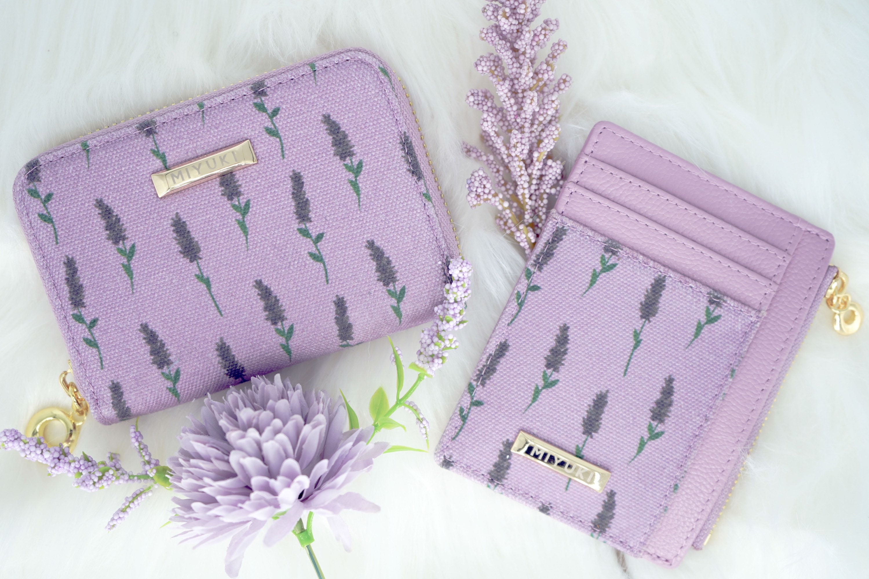 長財布 you a use Wonder wallet Croc lavender Gold/Silver Lavender Lilac Genuine Leather Purple Canvas Wallet Onsale