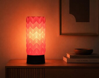 BABUSHKA — Lámpara de mesa de diseño con tejido, fabricada en Italia