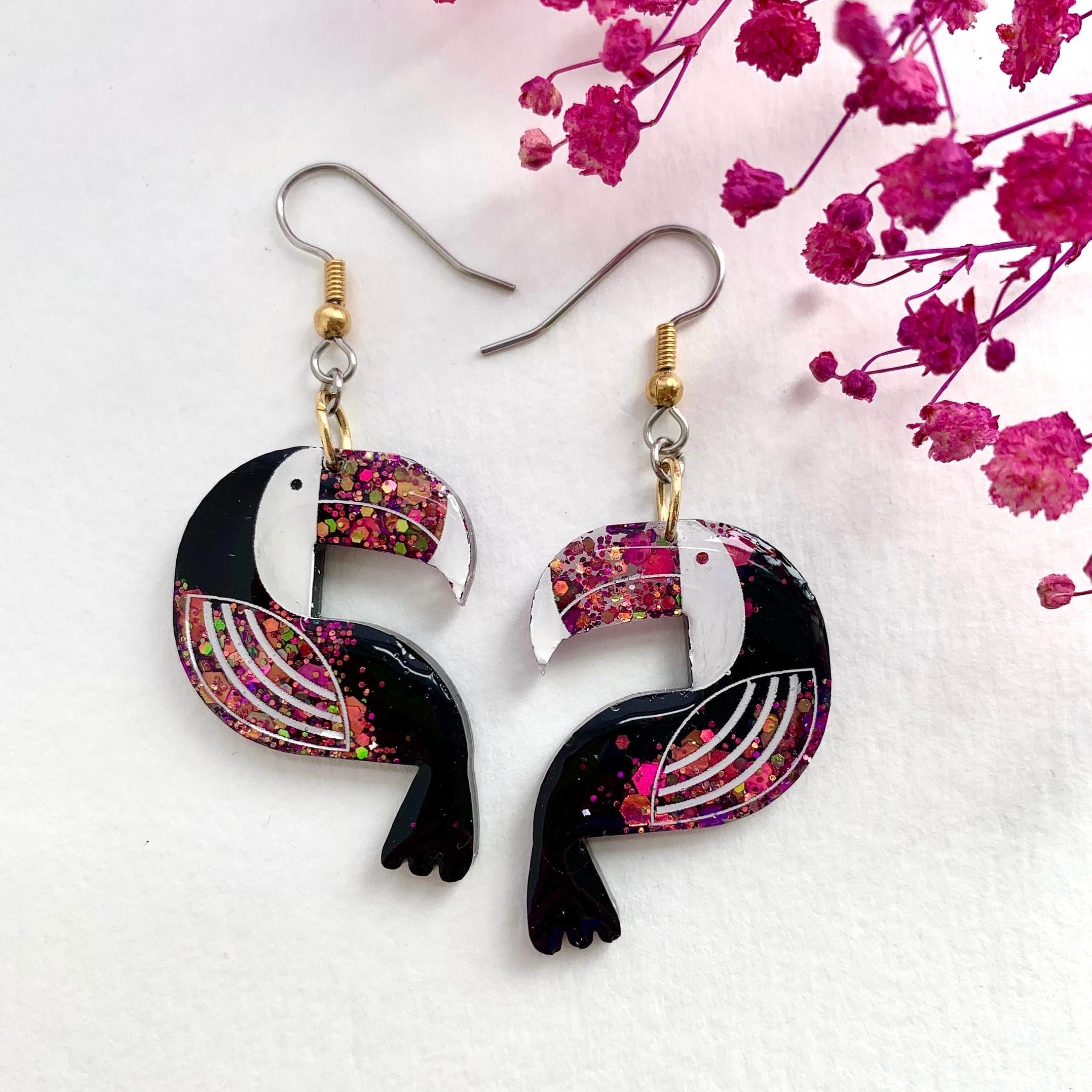 Les Trésors De Lily [R6462] - Boucles d'oreilles artisanales 'Colombine