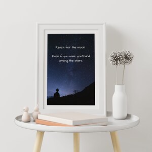 Reach For The Moon Digital Print