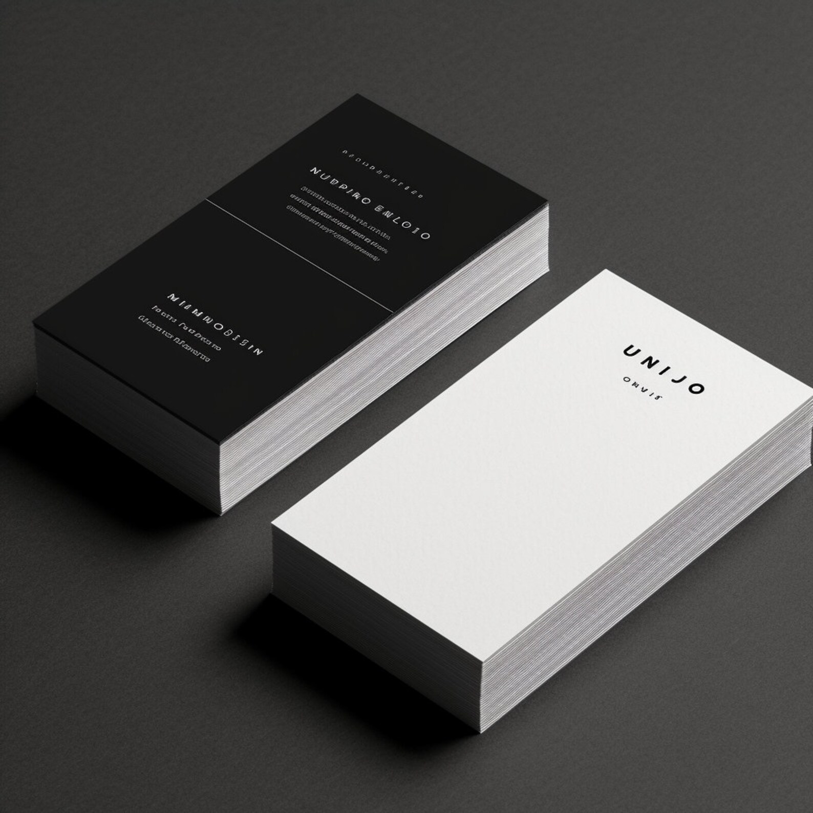 Editable Business Card Templates Minimalist, Printable & Modern