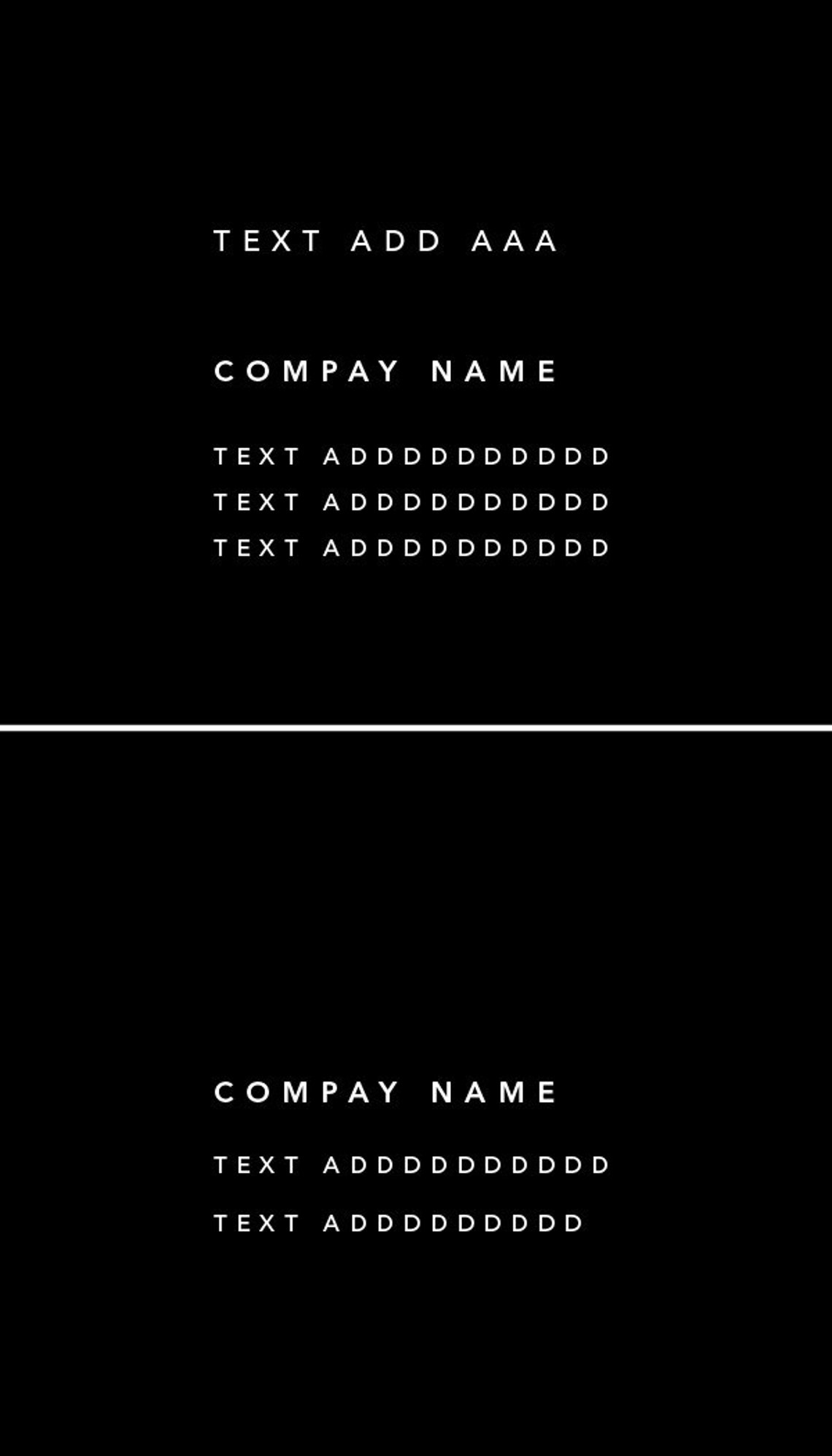 Editable Business Card Templates Minimalist, Printable & Modern