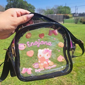 Enojada Hk clear mini shoulder bag