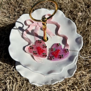 Cherry Coquette Personalized Necklace|Gifts For BFF|Cherry Necklace|Personalized Necklace|Heart Necklace|Cherry Coquette|Gifts