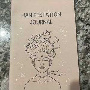 Manifestation Journal Workbook For Beginners 48 Pages. Stocking stuffers and gifts