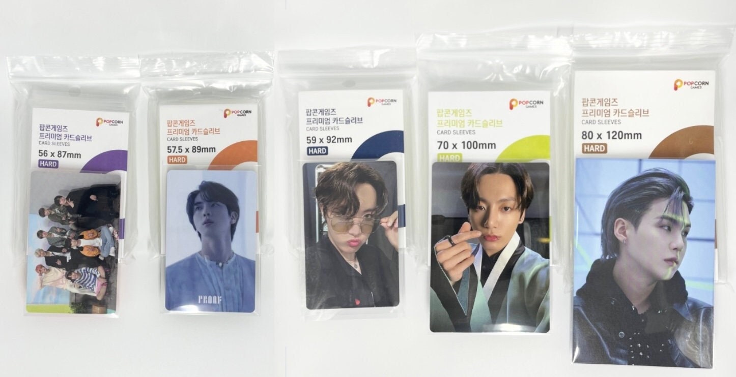 All Card Sleeves by Size