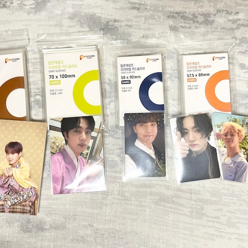 Popcorn Games Card Sleeves Five Sizes Kpop Photocard Etsy Australia
