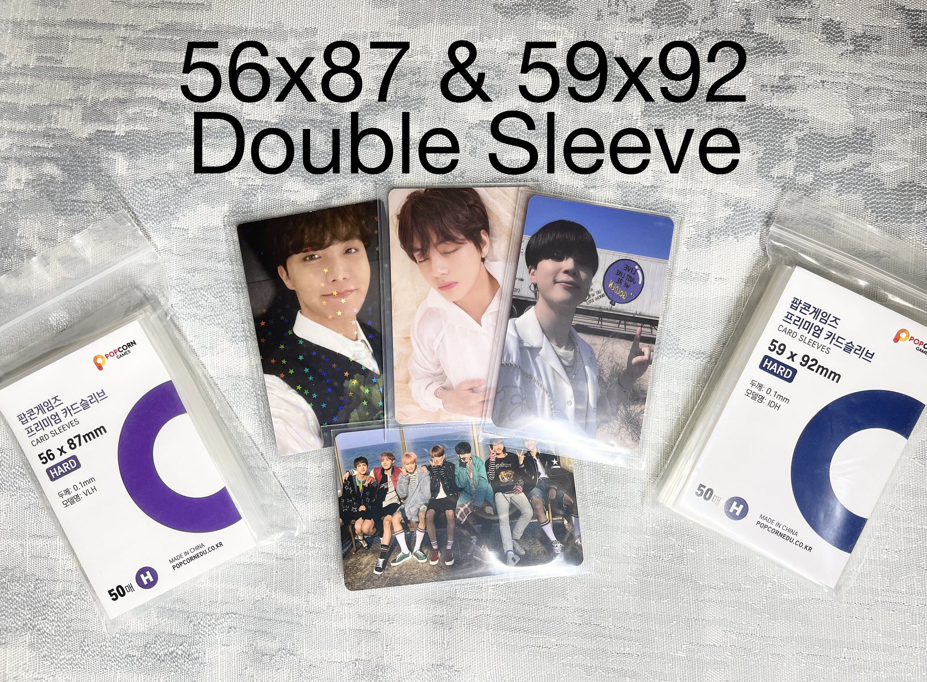 Popcorn Games Card Sleeves Five Sizes Kpop Photocard Etsy Australia