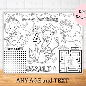Mermaid Milkshake Mermaid And Seahorse Birthday Party Decor Etsy France