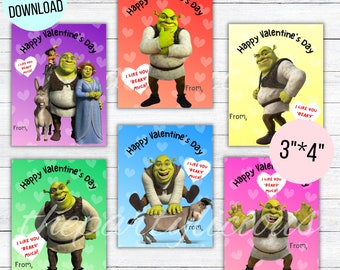 Shrek Printable Coloring - Etsy