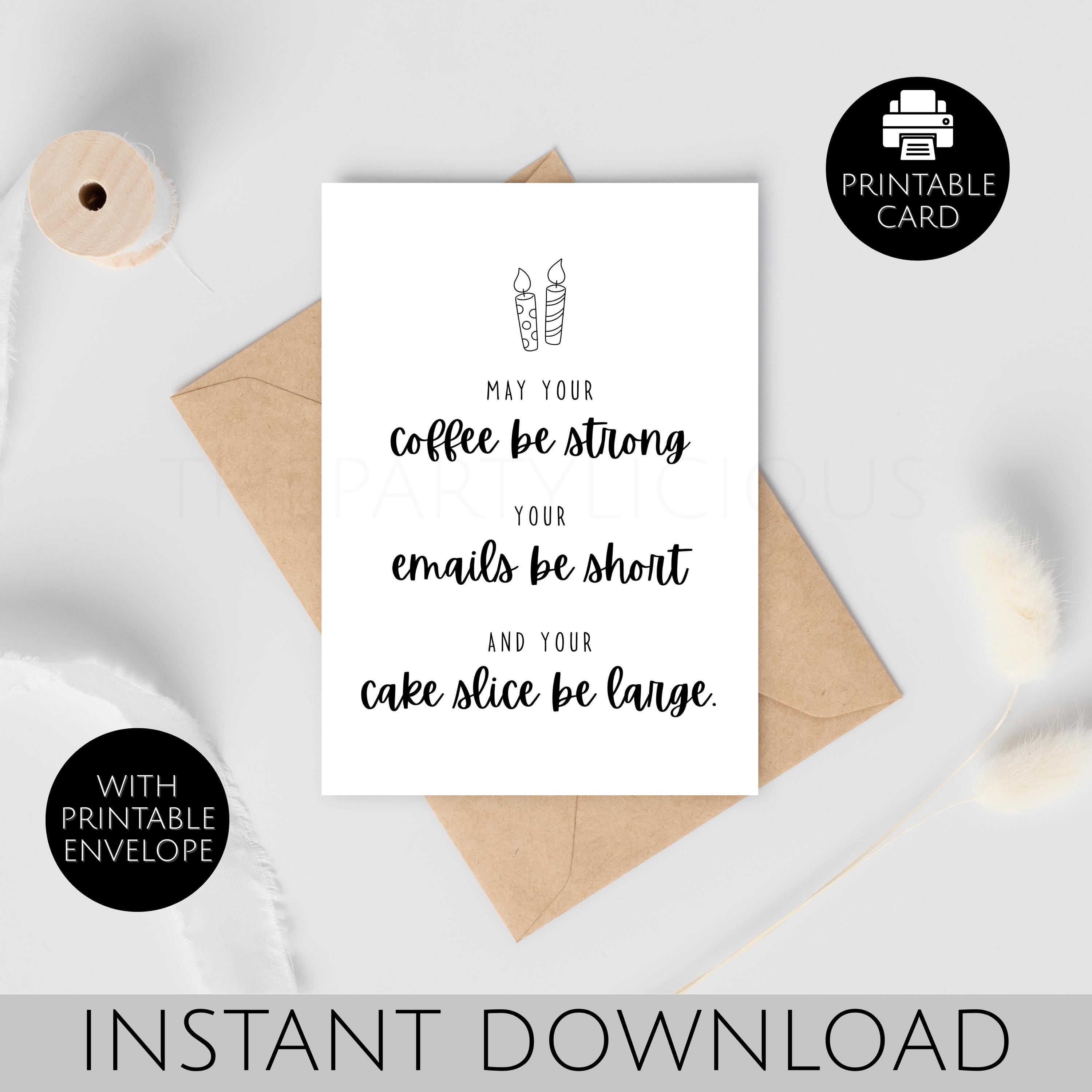 Coworker Bday Card - Etsy, image size:3000x3000