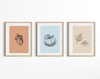 Fall Minimalist Decor DIGITAL FILE - Etsy