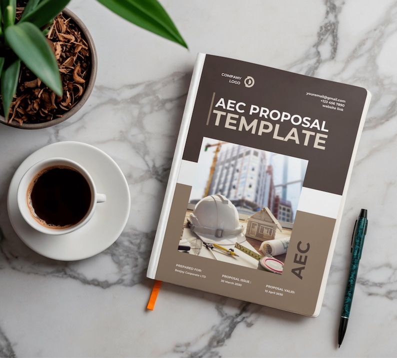 AEC Business Proposal Template, AEC Proposal Template, General ...