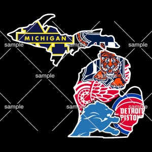 Carte du Michigan PNG, Détroit, 313, What Up Doe, Michigan