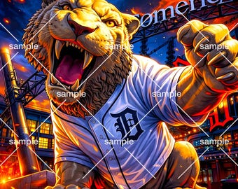 Detroit PNG, Tygrysy, Baseball, 313, Grafika wektorowa Detroit