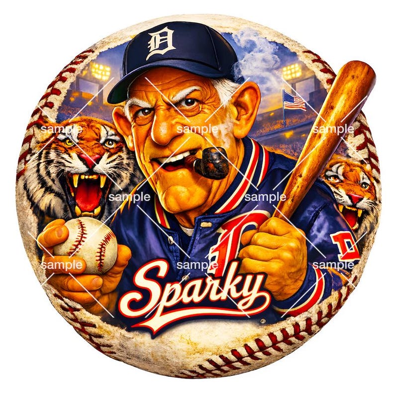Tygrysy PNG, Sparky, Tygrysy, Baseball, Naprzód Tygrysy zdjęcie 1