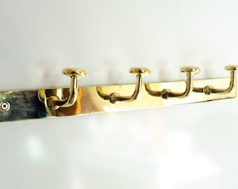 Vintage Brass Bird Coat Rack -  Ireland