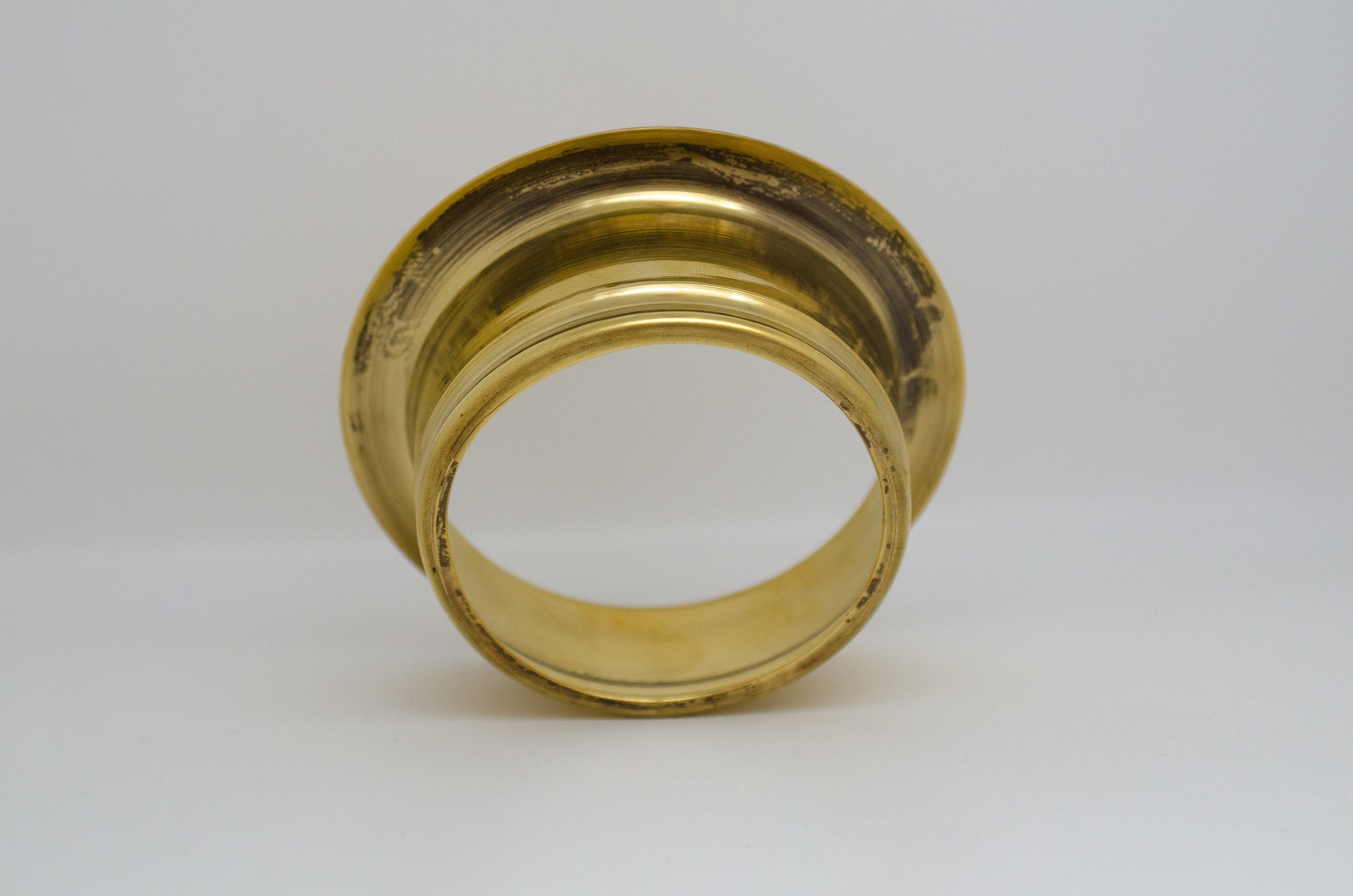 Unlacquered Brass Disposal Flange Basket Stopper Brass Sink Flange