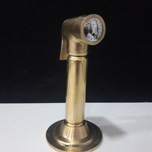 Wasserhahn Sprüher, Messing Küchensprüher, schön gemachter Sprüher, Küchen Messingsprüher, Küchenhahn Sprüher, großer Spültisch Sprüher