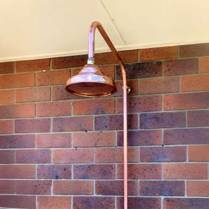 Copper Shower Head, rain head shower, Round Head Shower, head shower, outdoor shower head, Rain shower heads, outdoor copper shower, copper