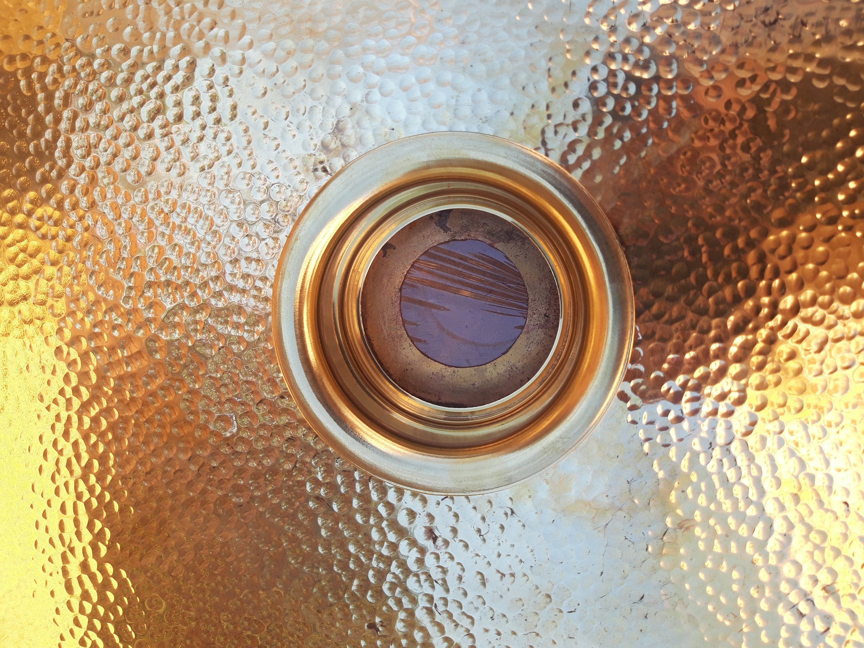 Unlacquered Brass Disposal Flange Basket Stopper Brass Sink Flange