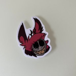 Alastor sticker hazbin hotel