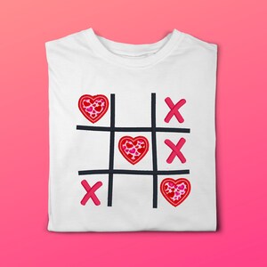Traje bordado del día de San Valentín; Camisa del día de San Valentín; Tres en raya del día de San Valentín; Traje infantil de San Valentín; Corazones