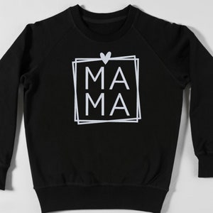 Custom MAMA embroidered sweatshirt;  Mother&#39;s day gift;