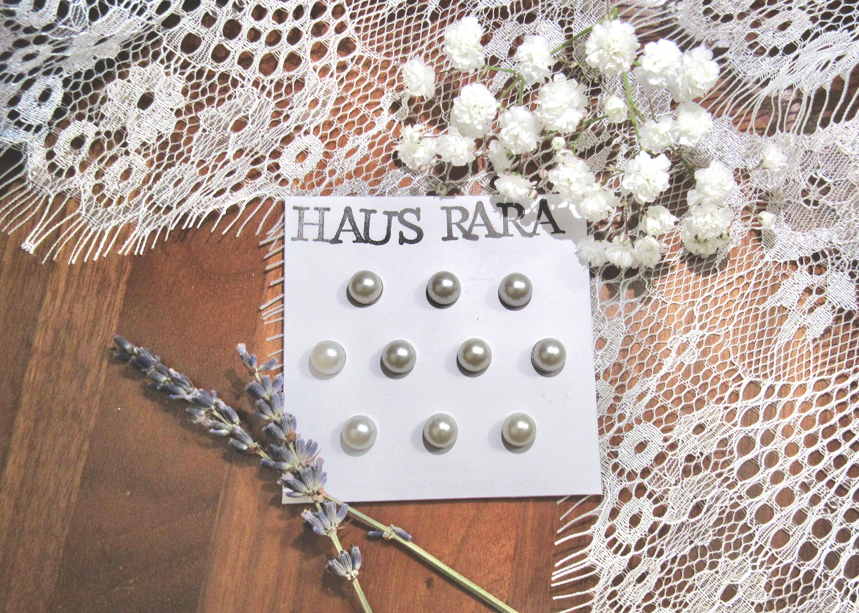 Champagne Pearl Bridal Veil Weights | Magnetic Veil Weights | Set of 10