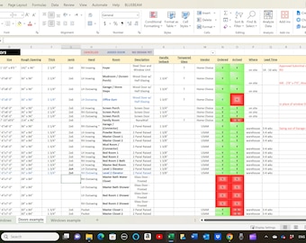 Deur- en raamschema-tracker