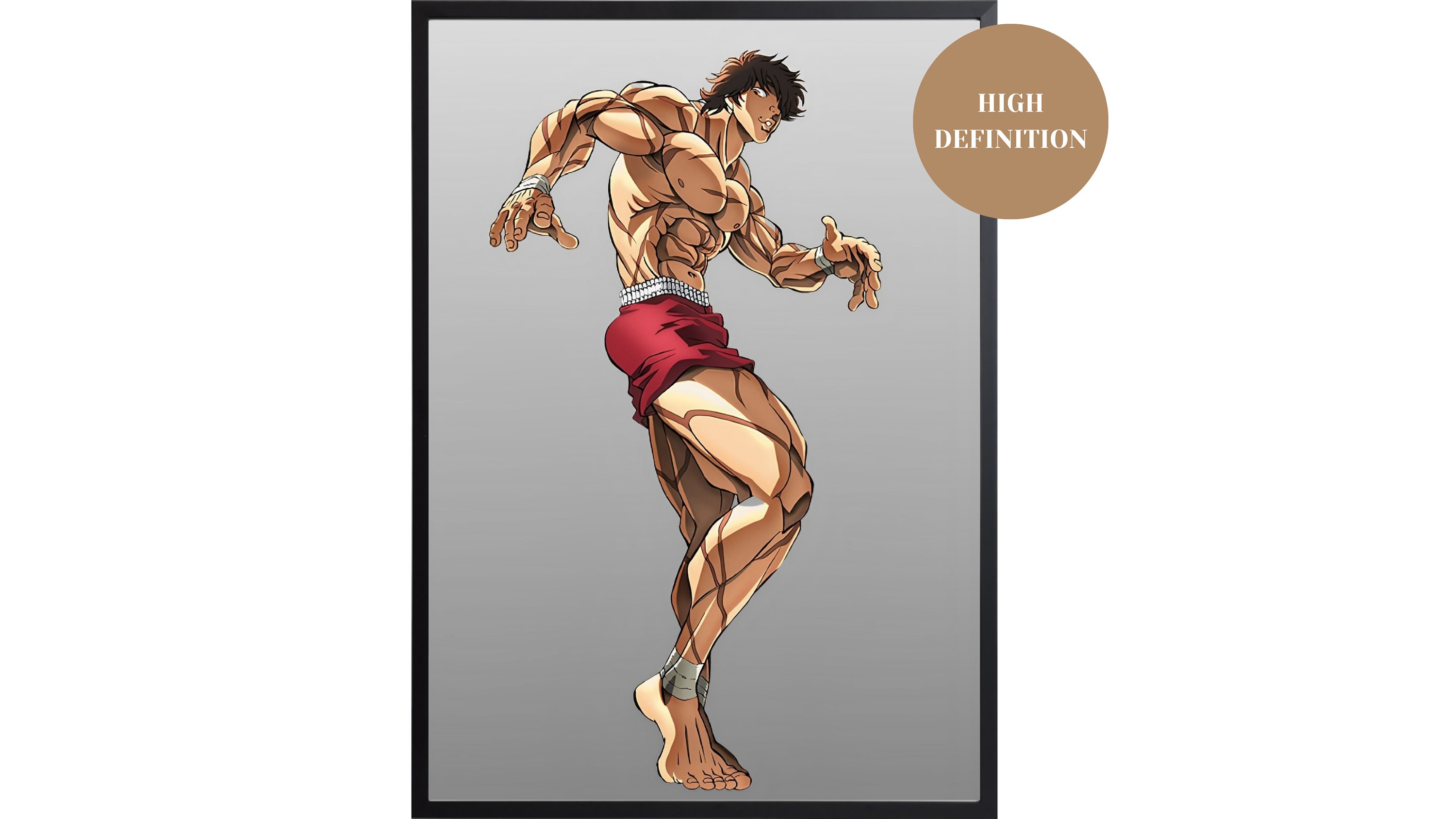 Baki  Art Board Print for Sale by Creations7