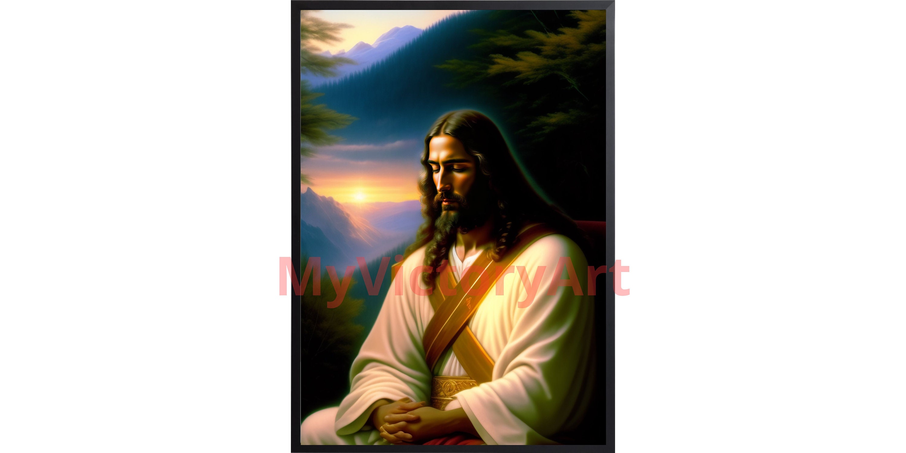 Christian Wall Art Jesus Art Jesus Wall Art Jesus Painting Etsy