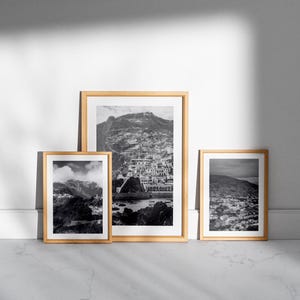 Madeira black and white set of prints,madeira poster,madeira wall art,madeira island,madeira portugal,madeira beach,madeira ornament.