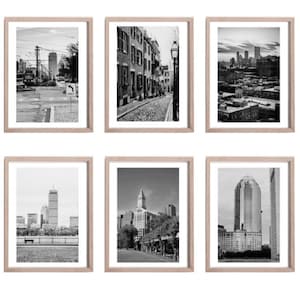 Boston print set,boston massachusetts wall decor,boston illustration,boston photography,boston skyline,united states print,digital download.