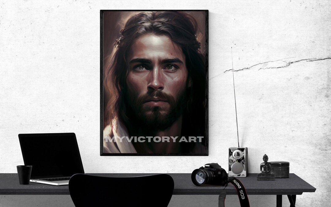 Christian Wall Art Jesus Art Jesus Wall Art Jesus Painting Etsy