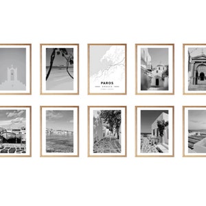 Paros Griechenland,Paros Druck,Paros Kunst,Paros Poster,Ägäisches Meer,Griechenland Drucke,10er Set Drucke