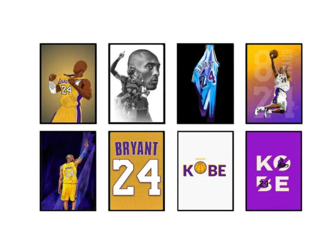Kobe Bryant Poster,kobe Bryant Png,kobe Poster,kobe Bryant Print ...