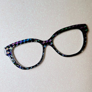 Black Prism Holographic Magnetic Glasses Topper