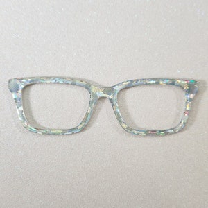 Silver Crystal Custom Magnetic Glasses Topper