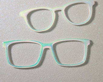 Opal Color Shift Holographic Custom Magnetic Glasses Topper