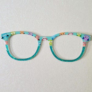 Owl Custom Magnetic Glasses Topper