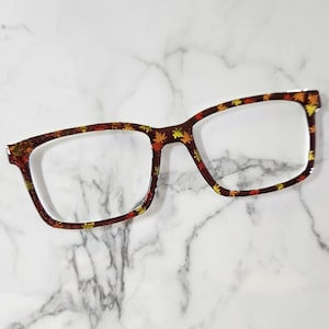 Décoration de lunettes magnétique Feuilles d&#39;automne