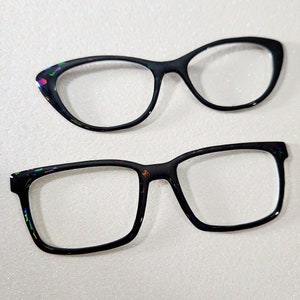 Black Crystal Custom Magnetic Glasses Topper